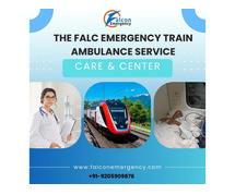 Falc Train Ambulance provides reliable medical transportation in Bangalore under its supervision