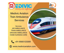 Medivic Aviation Offers Quiet Movement for Restless Conditions in Patna in its Train Ambulance