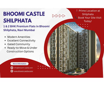1 & 2 BHK Flats at Bhoomi Castle Shilphata – Premium Homes in Bhoomi Shilphata