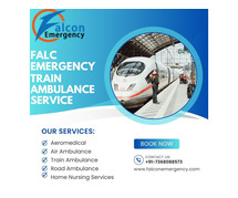 FALC offers expert-led patient transfers in a train ambulance for critical cases in Chennai