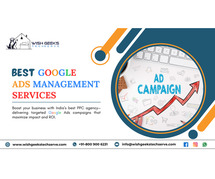 Best Google Ads Services in India: Wish Geeks Techserve