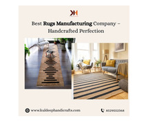 Best Rugs Manufacturing Company – Handcrafted Perfection