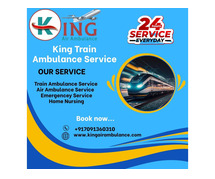 King Focuses on What Matters Most in Transit Jamshedpur in a Train Ambulance