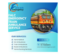 Falc Emergency Train Ambulance in Patna Ensures Patients Get Risk-Free Transit