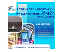 Falc Emergency Train Ambulance in Ranchi provides information about patient's health