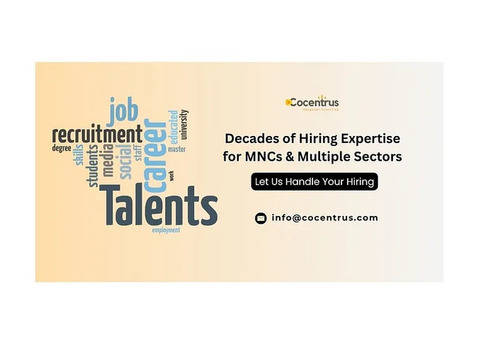 Decades of Hiring Expertise for MNCs & Multiple Sectors – Let Us Handle Your Hiring!