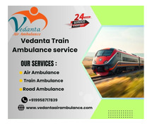 Vedanta ensures that Long Routes are aligned with Healing Needs in Patna in a Train Ambulance