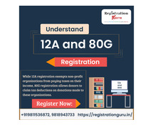 12A and 80G Registration Services in Delhi