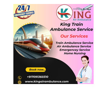 Book King Train Ambulance in Varanasi to get the best care of patients