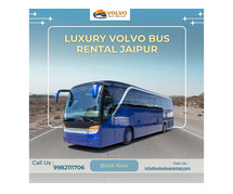 Volvo bus on rent in Jaipur