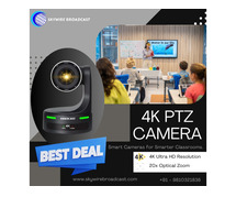 Smart 4K PTZ Camera for Teaching, Training & Virtual Classes