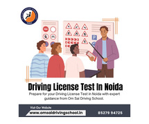 Driving License Test in Noida