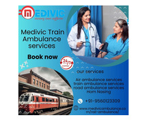 Medivic Offers Structured Transit with Full Upkeep in Silchar in a Train Ambulance