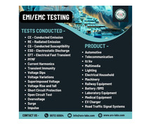 EMI and EMC Testing Laboratory Services in Chennai