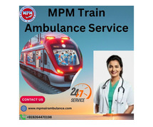 The MPM Train Ambulance transports patients in Mumbai at regular rates