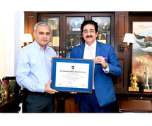 Anil Kumar Dev Honored with Life Membership of International Film and Television Club