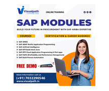 Top SAP Modules Online Training in Hyderabad | visualpath