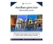 Book the Ultimate Char Dham Yatra Package from Jaipur