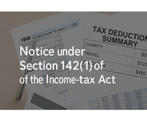 Notice under Section 142(1) of the Income-tax Act