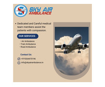 Sky Air Ambulance in Patna.