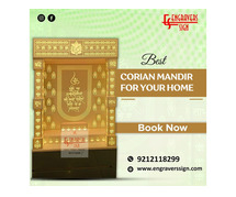 Best Corian Mandir for Your Home