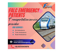 Choose the Falc emergency train ambulance in Kolkata for better and effortless patient transfer