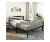Sturdy and Stylish Metal Bed Frame by Jeometri – Available Now
