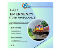Falc Emergency makes last-minute arrangements seamless with its train ambulance in Bangalore