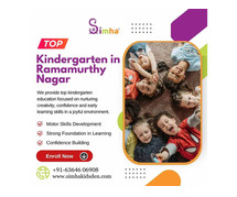 Top Kindergarten in Ramamurthy Nagar | PreNursery School in Ramamurthy Nagar