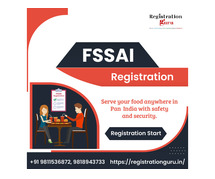 FSSAI License Registration Service In Noida