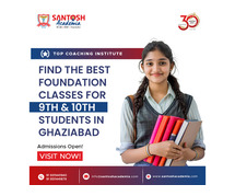 Find the Best Foundation Classes for 9th & 10th students in Ghaziabad
