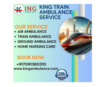King Offers Helping Hands across Every Journey in Jamshedpur in a Train Ambulance