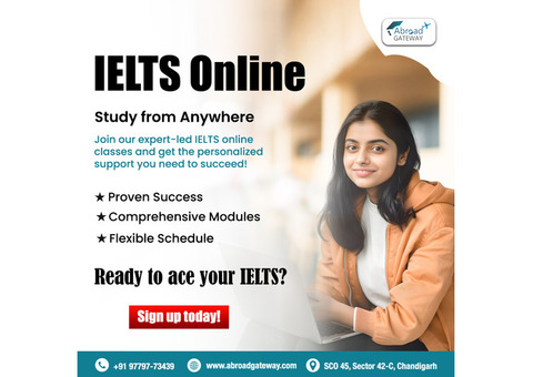 Best IELTS Coaching in Chandigarh - Abroad Gateway