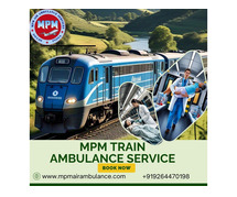 The comfort of sick patients is guaranteed by Bangalore's MPM Train Ambulance Service