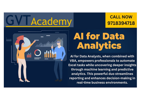 Become a Job-Ready Data Analyst with AI – Join GVT Academy Today!