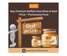 Buy Premium Buffalo Desi Ghee at Best Price – Premanand Food