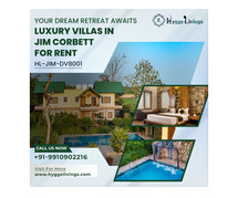Explore the Finest Luxury Villas for Rent in Jim Corbett - Hygge Livings