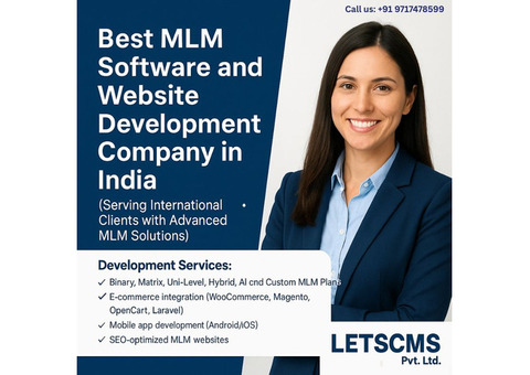 Top MLM Software And Website Development Company – Free Live Demo Available