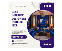 Trusted best interior designers in Delhi NCR Area