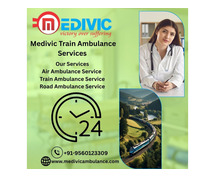 Medivic Offers Clear Updates At Each Point in  Bhopal in its Train Ambulance