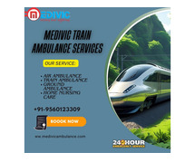 Medivic Train Ambulance Services in Kolkata offer emergency support and a fresh outlook on life