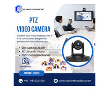 Buy the best  PTZ Video Camera for Online Classes, Meetings & Events