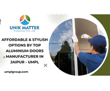 Affordable & Stylish Options by Top Aluminium Doors Manufacturer in Jaipur - UMPL