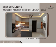Best 6 Stunning Modular Kitchen Interior Design Ideas | Luxury Kitchen