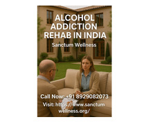 Top Alcohol Addiction Rehab in India – Sanctum Wellness