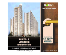 3 BHK Apartment in Greater Noida West - Gaurs Centurian Park