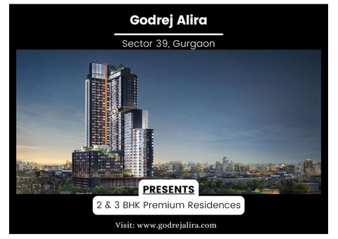 Live in Style at Godrej Alira Sector 39 Gurgaon