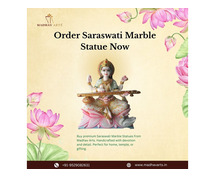 Order Saraswati Marble Statue Now