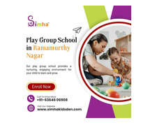 Play Group School in Ramamurthy Nagar | Play School for Kids in Ramamurthy Nagar