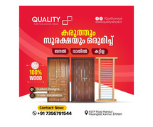 Quality Furniture and Wood Works - Best Wooden Doors and Windows in Kannur